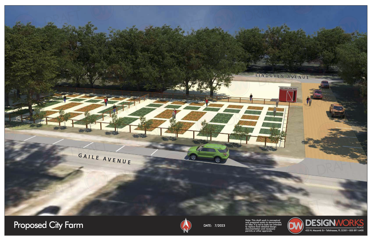 Rendering of City Farm TLH at Gaile Avenue