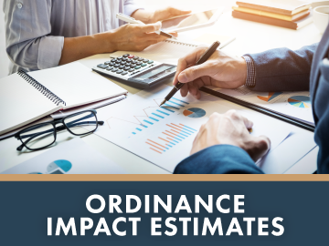 Ordinance Impact Estimates