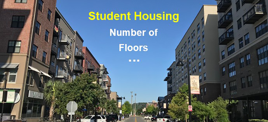 Student Housing - Number of Floors