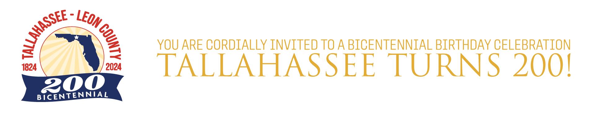 You are invited to the City of Tallahassee's 200th Birthday