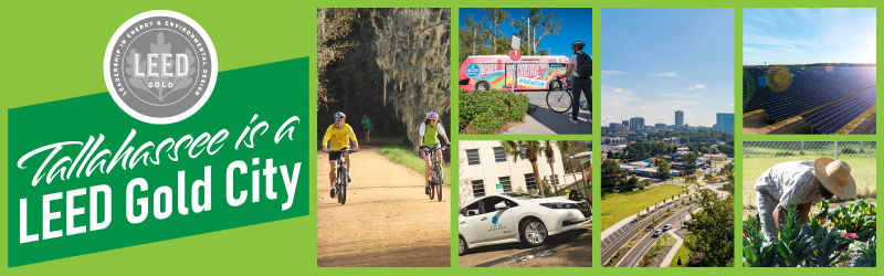Tallahassee is a LEED Gold City